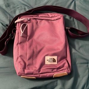 The north face purple purse